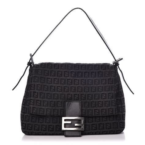 fendi mama baguette black